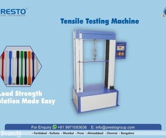 Tensile Testing Machine Manufacturer and Supplier