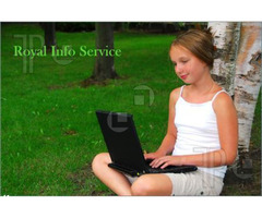 Royal Info Service Offered