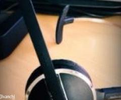 The Jabra PRO 9470 monaural wireless headset