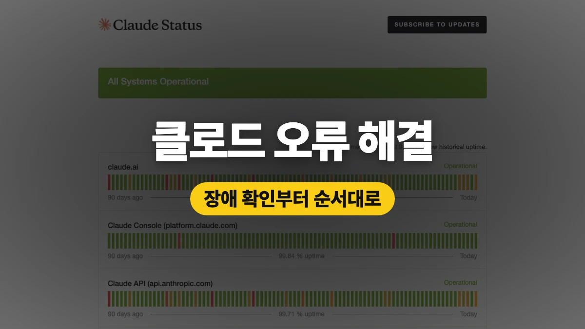 클로드 오류, 원인부터 확인하고 바로 해결하는 방법 클로드 오류, 원인부터 확인하고 바로 해결하는 방법