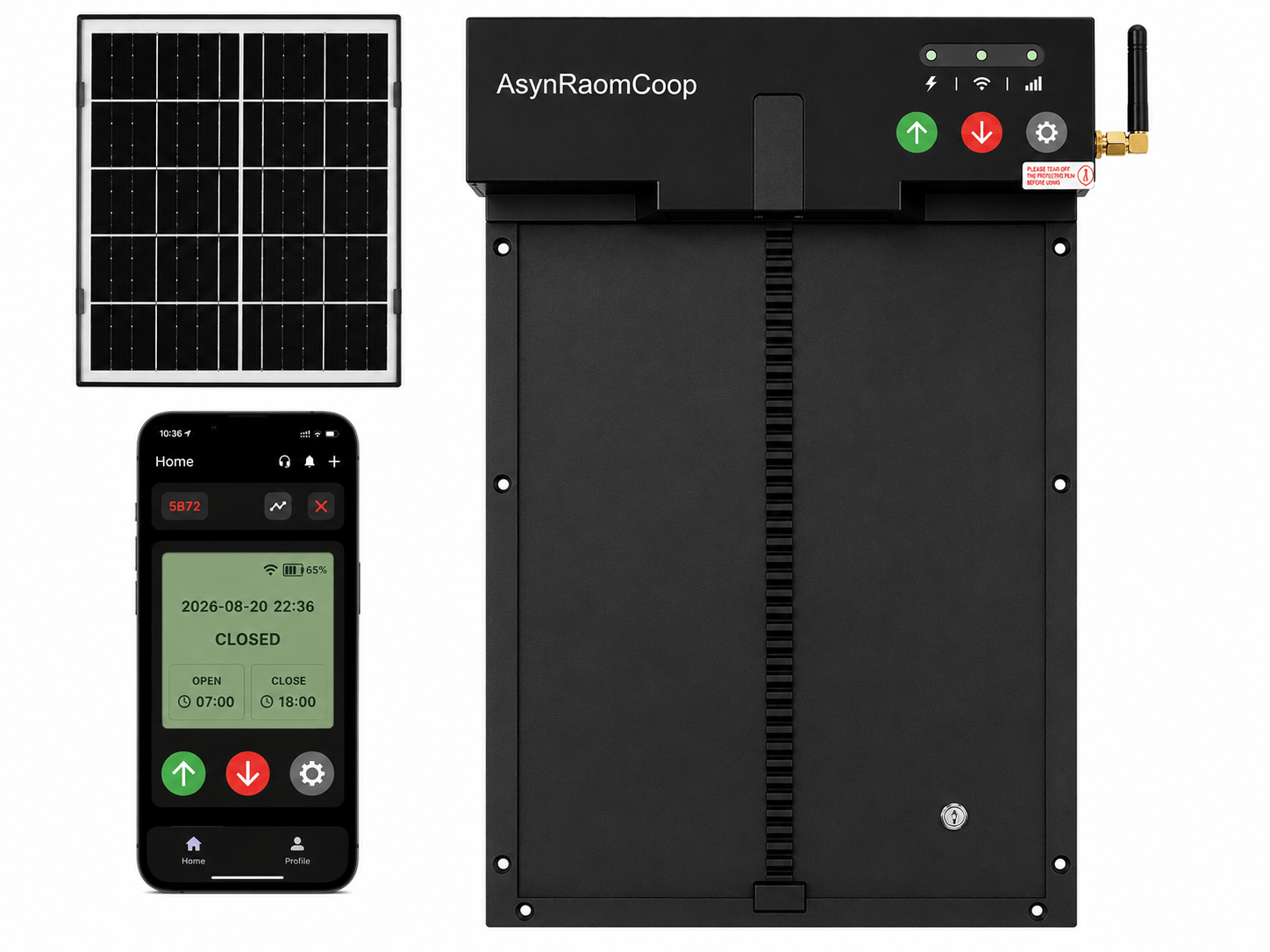 R2 Automatic Chicken Coop Door main product view R2 Automatic Chicken Coop Door main product view