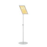 Menu Board cu picior telescopic si ramă click A3 - 297 x 420 mm