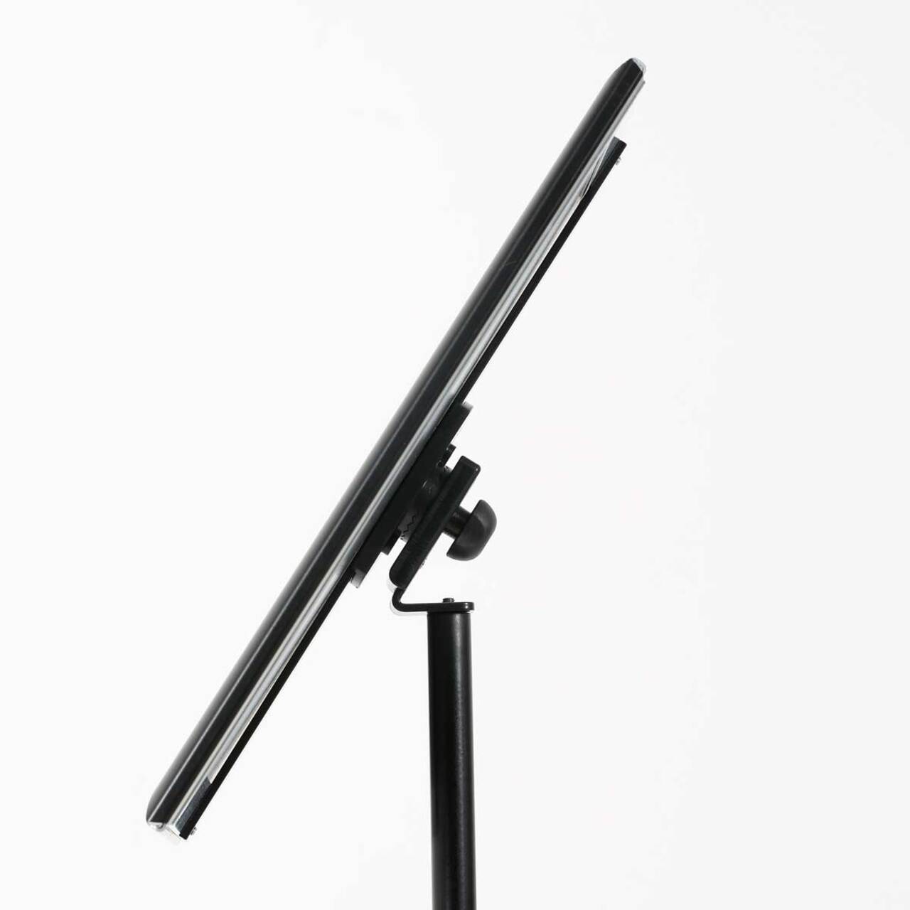 Menu Board Negru cu picior telescopic și ramă click A4 - 210 x 297 mm
