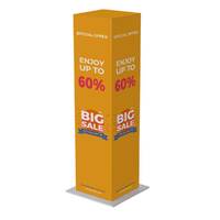 TOTEM Publicitar Personalizat din PVC, H1500mm