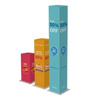 TOTEM Publicitar Personalizat din PVC