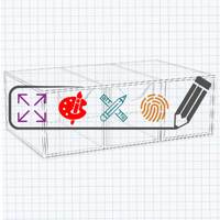 Cutie organizatoare modulara, dimensiuni la cerere
