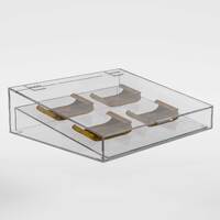 Suport din plexiglas, JJ Displays, pentru protecție si expunere artefacte.