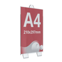 Suport Parbriz format A4 (210x297mm), JJ DISPLAYS, info/pret masina, portret