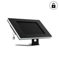 Suport tableta 10inch, pentru birou, securizare yala, JJ DISPLAYS, Negru
