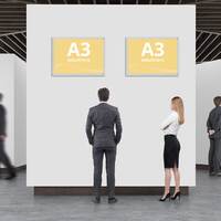 Acrylic Poster Frame A3, JJ DISPLAYS, 297 x 420 mm