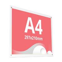 Acrylic Poster Frame A4, JJ DISPLAYS, 210 x 297 mm