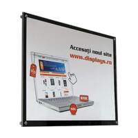Acrylic Poster Frame, JJ DISPLAYS, Negru, dimensiuni la cerere