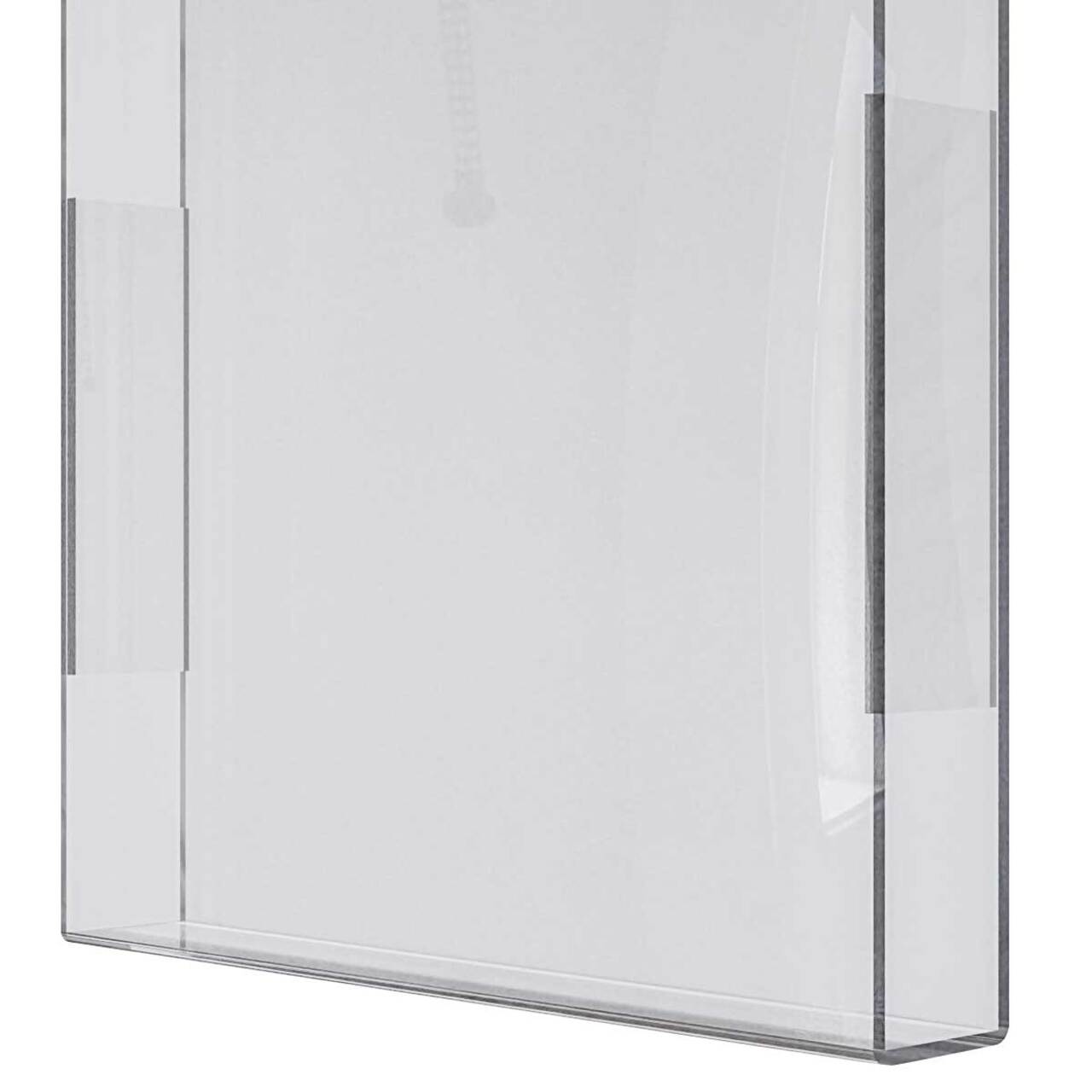 Wall Leaflet Dispenser A4, JJ DISPLAYS, 210 x 297 mm, Portrait
