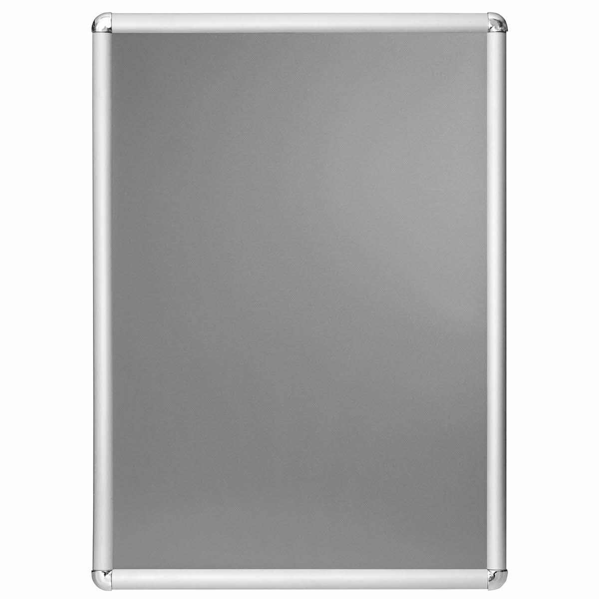 Ramă click Poster Frame din aluminiu 25, colțuri rotunde A2, JJ DISPLAYS, 420 x 594 mm
