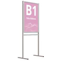 Info Board S7, JJ DISPLAYS, 700 x 1000 mm, simplă față