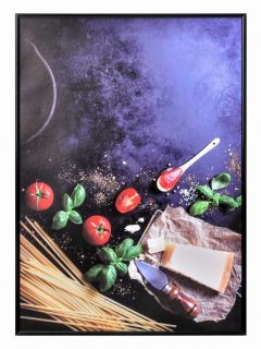 Rama de tablou neagră, din aluminiu A4, JJ DISPLAYS, 210 x 297 mm