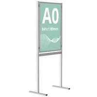 Info Board/ Panou Informativ Classic, JJ Display, format A0 (841x1189mm), expunere simplă față