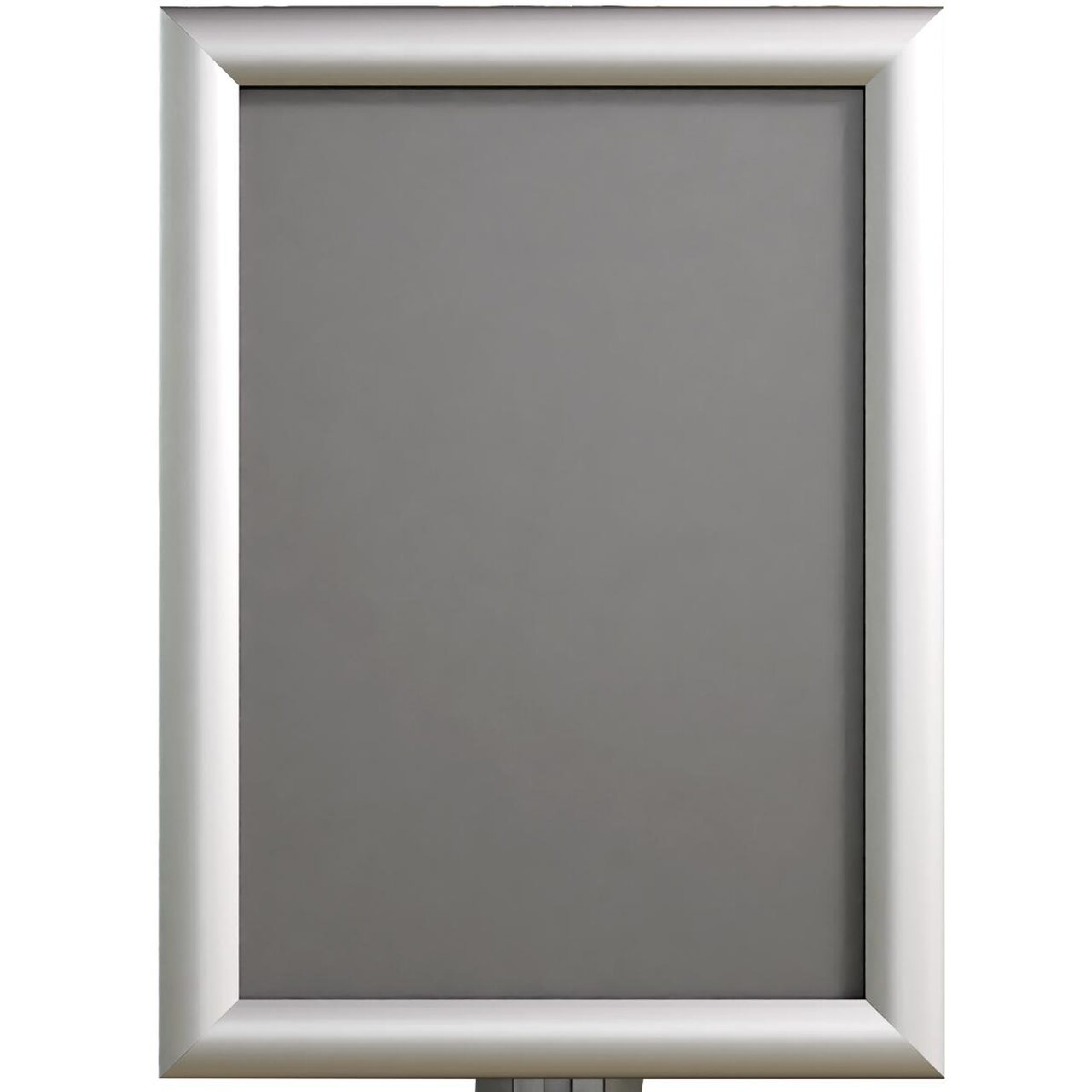 Menu Board/ Panou Informativ cu profil oval din aluminiu, JJ DISPLAYS,  format A3 (297x420mm), Simplă Față