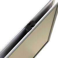 Menu Board/ Panou Informativ cu profil oval din aluminiu, JJ DISPLAYS, format A2 (420x594mm) Dublă Față