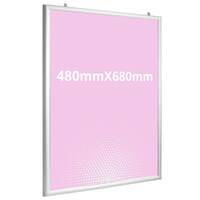  Ramă Click cu afișaj pe ambele fețe, JJ DISPLAYS, 480 x 680 mm