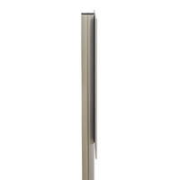 Info Board SL, stand pentru afișaj cu ramă click și picior din profil SL aluminiu A1 (594x841mm) expunere simplă față.