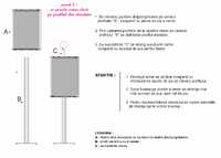Info Board SL, stand pentru afișaj cu ramă click și picior din profil SL aluminiu, B2 (500x700mm) expunere dublă față.