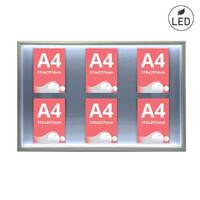 Avizier iluminat LED, JJ DISPLAYS