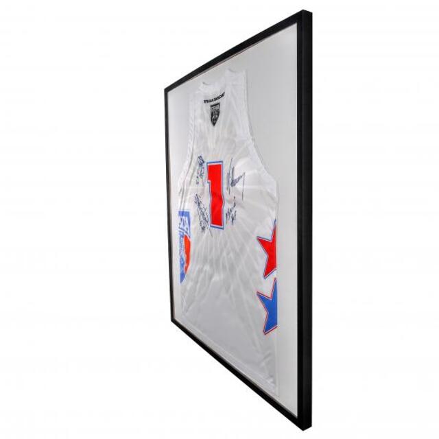 Ramă Lemn pentru expunere tricou, dimensiune 800x900mm, neagră, JJDisplays.