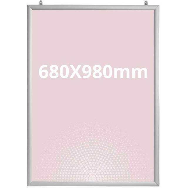 Ramă Click​ cu​ afișaj ​pe ​ambele fețe,68​0 x ​98​0 mm, JJ DISPLAYS