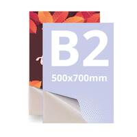PRINT Autocolant mat B2 (500x700mm), 2buc/pachet.