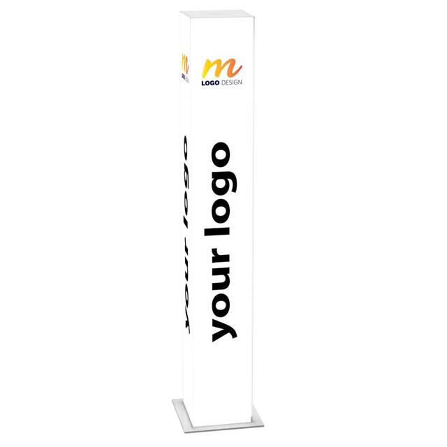 TOTEM Luminos Alb, Led