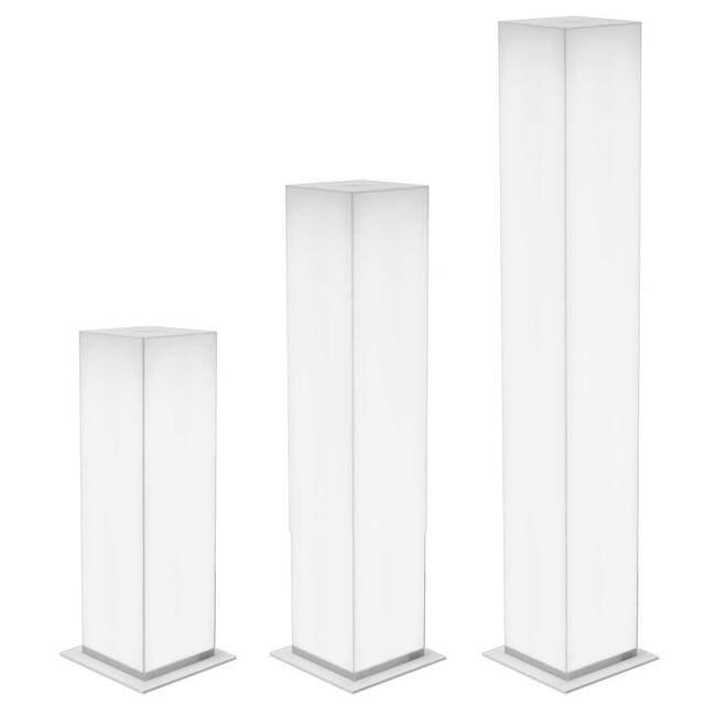 TOTEM Luminos Alb, Led