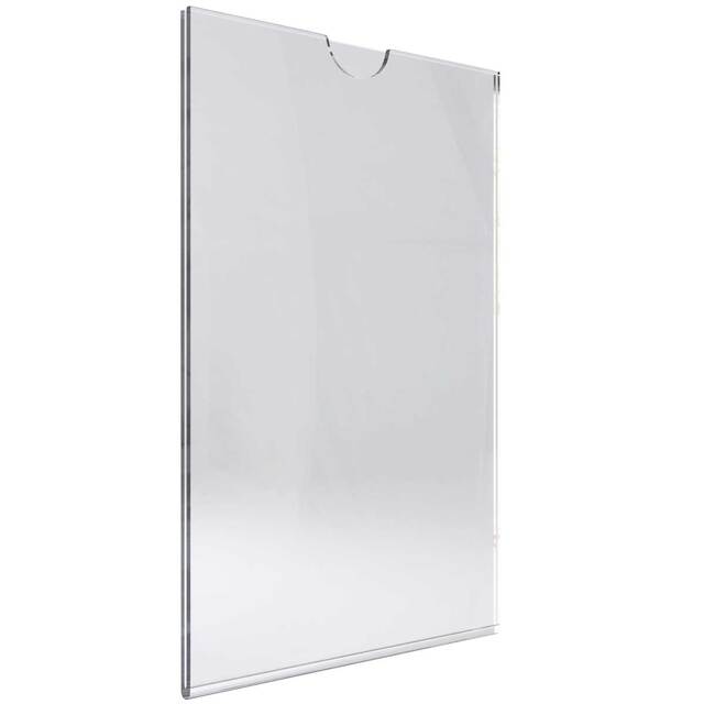 Insert tip U, din plexiglas transparent A5-148x210mm, Portrait, 4buc/set.