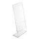 Suport meniu din plexiglas, tip L, format 100x210 mm, 3buc/set