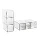 Cutie organizatoare modulară cu 3 sertare, 318(L)x200 (l)x108(h)mm, pentru cafea, ceai etc, JJ DISPLAYS