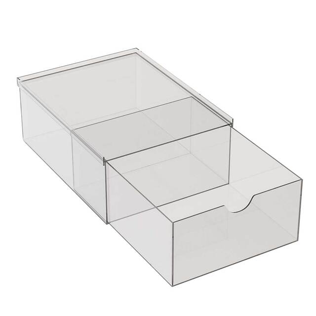  Cutie organizatoare modulara cu 1 sertar, 300(l)x400(L)x160(h)mm, pentru cafea, ceai etc, JJ DISPLAYS