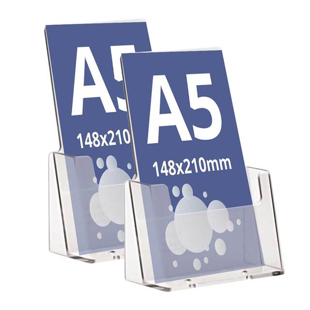 Suport pentru pliante, JJ DISPLAYS, 148 x 210 mm