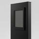 Showroom Display PREMIUM pentru  tableta 10 inch, tip totem, negru, format 330x330x1200(H)mm.