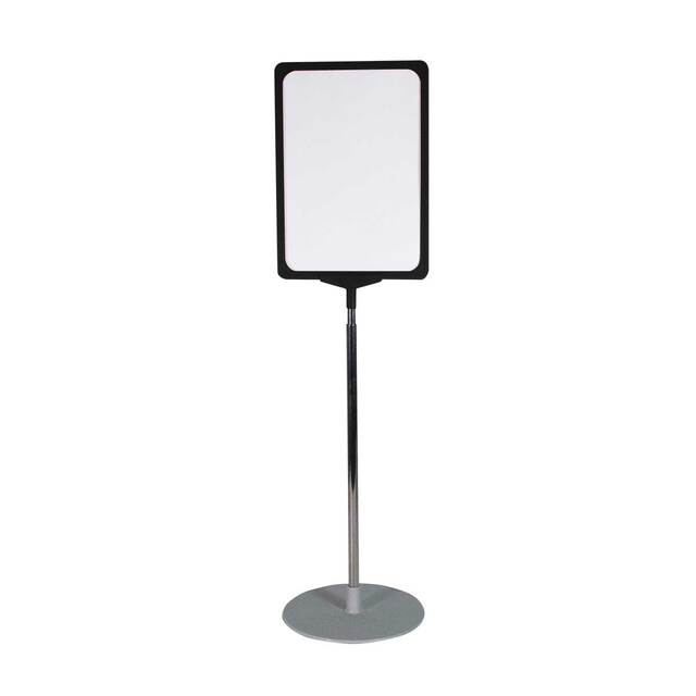  Stand reglabil telescopic (1050-1900 mm), cu rama plastic, A3(297x420mm), Negru