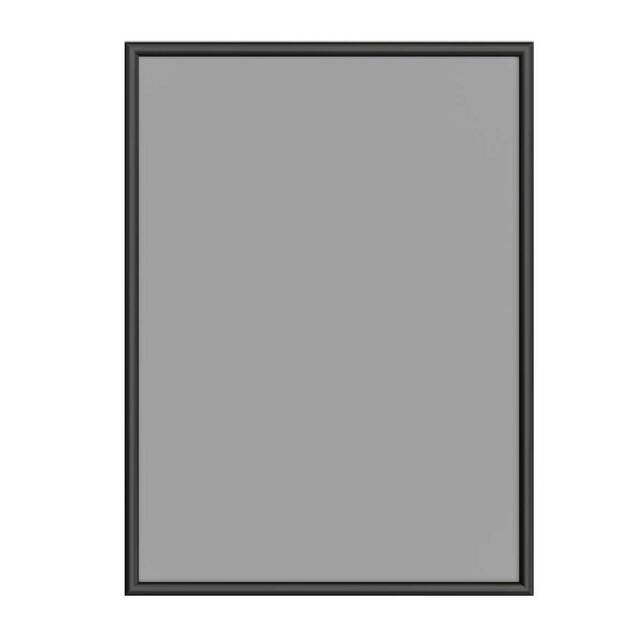 Ramă click din aluminiu, anodizat negru, A1 (594 x 841mm), JJ DISPLAYS