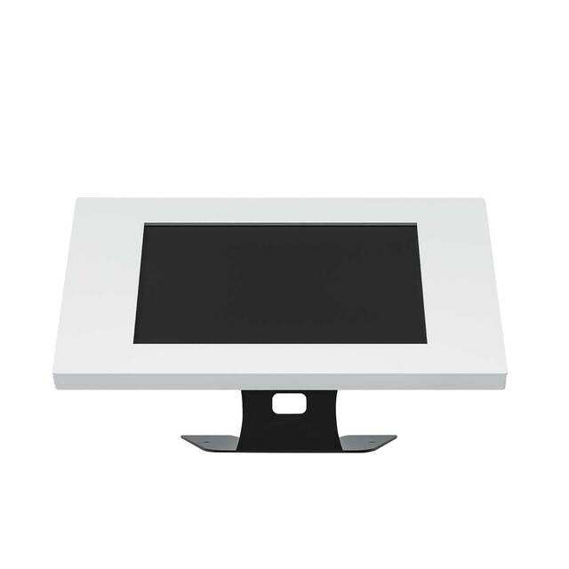 Suport tableta 10inch, pentru birou, securizat cu surub M5, JJ DISPLAYS, Alb