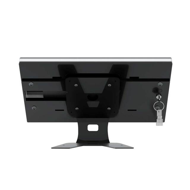 Suport tableta 10inch, pentru birou, securizare yala, negru, JJ DISPLAYS