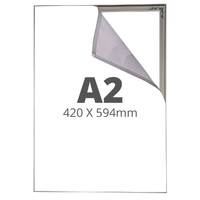 Rama aluminiu simpla fata A2, JJ DISPLAYS, 420 x 594 mm