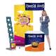 Pachet de produse STANDARD, format din roll banner, masa sampling si stand de brosuri, personalizare completa