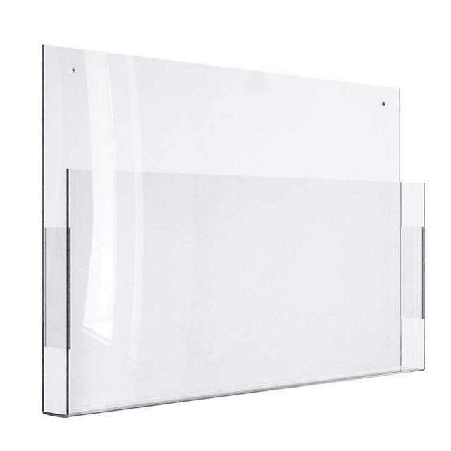 Distribuitor pliante de perete, A5 (148 x 210) mm, Landscape, 4buc/set, JJ DISPLAYS