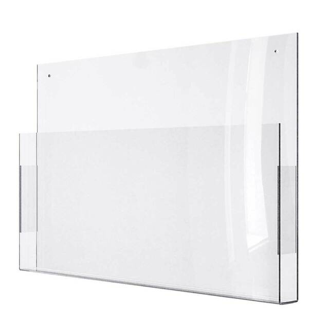 Distribuitor pliante de perete, A5 (148 x 210) mm, Landscape, 4buc/set, JJ DISPLAYS