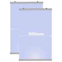 Poster Hanger Click, JJ DISPLAYS, 500SET2 mm