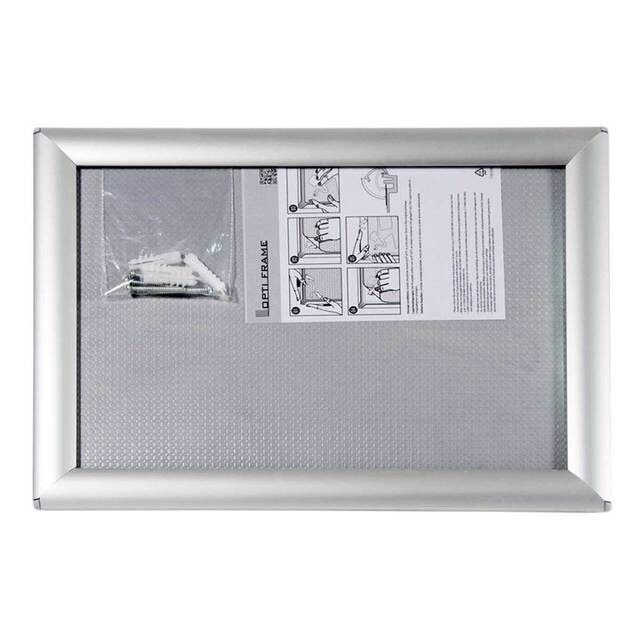 Rama click optiframe A3 (297 x 420 mm), din aluminiu, expunere postere, afise, reclame, 2buc/set.