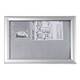 Rama click optiframe A3 (297 x 420 mm), din aluminiu, expunere postere, afise, reclame, 2buc/set.