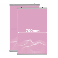 Poster Hanger Click,700 mm, 2buc/set, JJ DISPLAYS